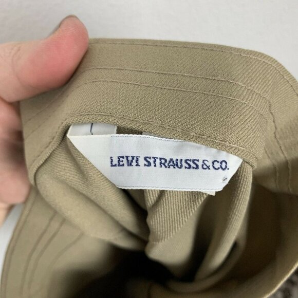 VTG NWT Deadstock Levi's Women's 36/18 Tan Wide Leg Bend Over Pants Trousers - Picture 8 of 10